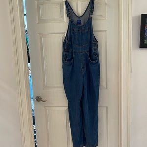 Denim overalls by So blue Seldom worn.